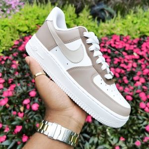 Custom "Mocha" AF1's
